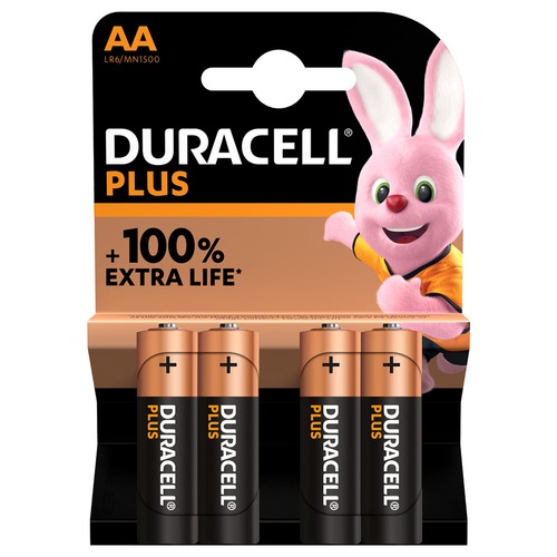 Alkaline AA size batteries